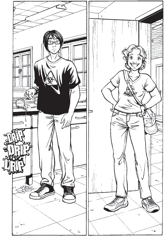 Page 4: Drip drip drip…