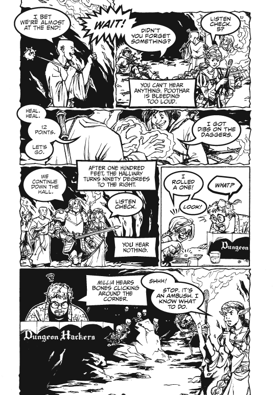 Page 40: rolled a 1!