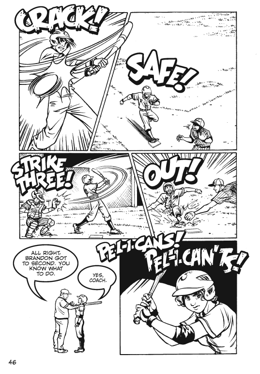 Page 46: Dicey at bat