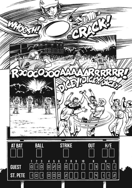 Page 48: Dicey’s mighty swing